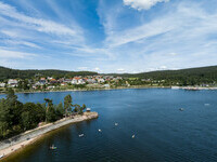 Blick auf den See, den Ort Schluchsee und die Amalienruhe (Bildnachweis:  � Hochschwarzwald Tourismus GmbH)