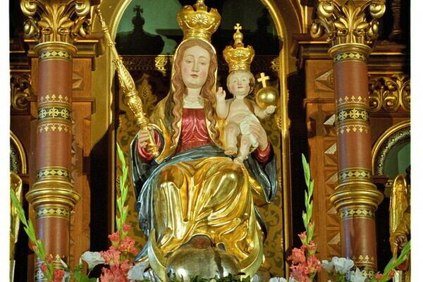 Wallfahrtskirche "unserer Lieben Frau vom H�rnleberg" Bildnachweis: Mit freundlicher Genehmigung von Herrn Pfarrer Bernhard Thum