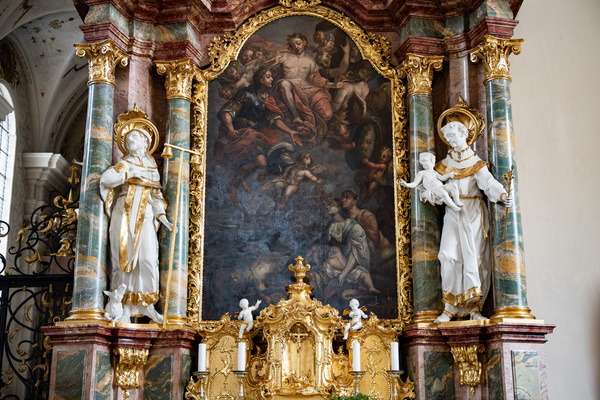 Seitenaltar Barockkirche St. Peter Bildnachweis: � Hochschwarzwald Tourismus GmbH