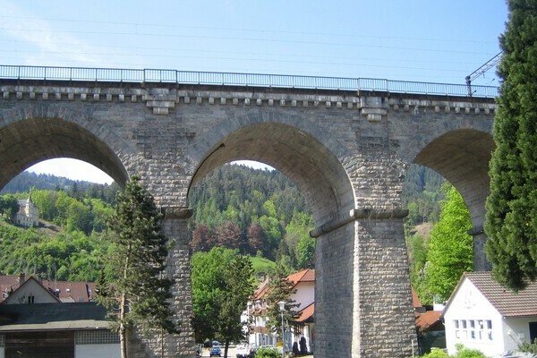 Eisenbahnviadukt Hornberg Bildnachweis: Mit freundlicher Genehmigung der Stadt Hornberg